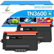 TN-3600 Black Toner Cartridge 2-Pack for Brother HL/MFC Series