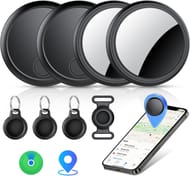 Air Tracker Tags 4-Pack for Apple Find My IP67 Waterproof