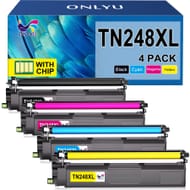 DEAL STACK - TN248XL/TN248 Compatible with Brother Toner - £34.64 S&S Voucher
