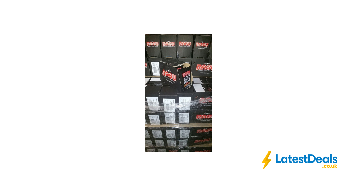 CASE PRICE 12x Ragu Meat Feast Pasta Sauce Only £1.50 at ClearanceXL at ...
