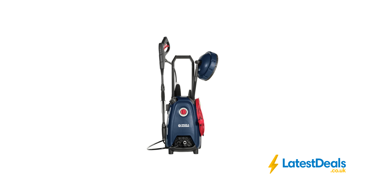 Very Argos Cheap Spear & Jackson 1800W 150 Bar Pressure Washer Only £120 @Argos at ...