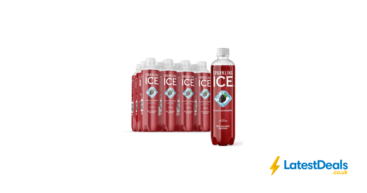 Sparkling Ice Black Raspberry Water, Vitamins, No Sugar, No Carbs