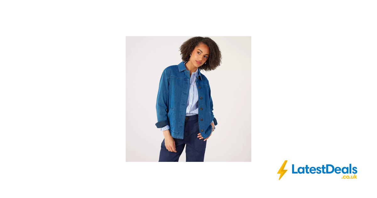 QVC Todays Special Value Denim &amp; Co Comfy Knit Collared Jacket, £39 at QVC