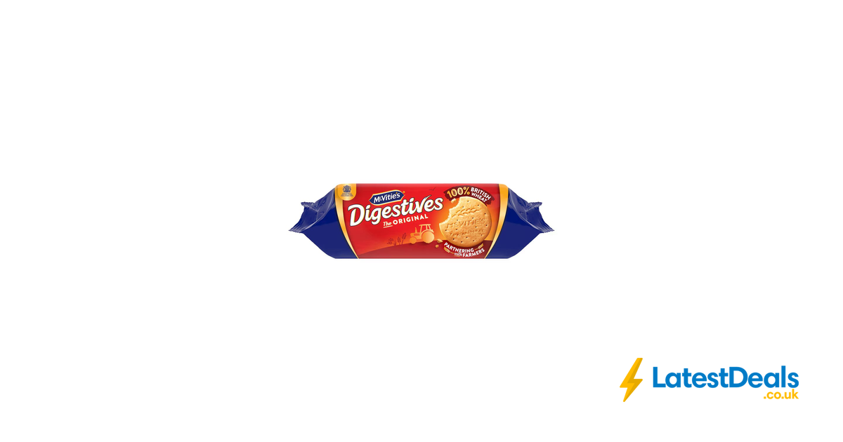 McVitie's Original Digestive 315g, £0.90 at Tesco