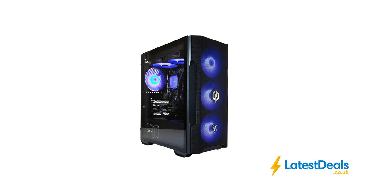 CyberPowerPC X MSI PBM Gaming PC Ryzen 5 7500F, £989 at Amazon