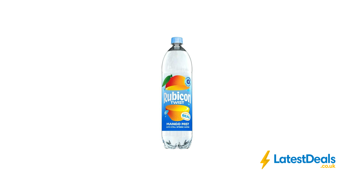 Rubicon Twist Mango Mist Still Spring Water 1.5L (Nectar), £1 at ...