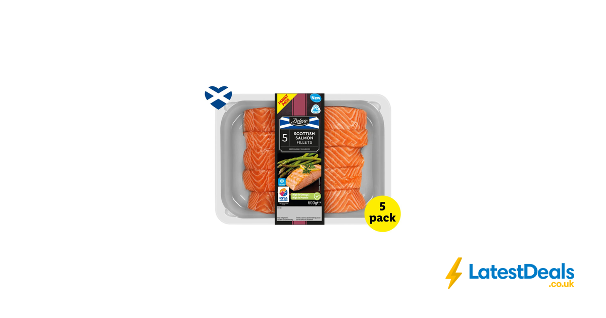 5 Scottish Salmon Fillets, £9.79 at Lidl