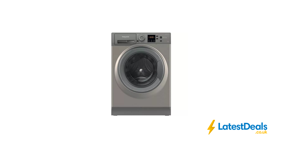 Hotpoint Anti-Stain NSWR 946 GK UK Washing Machine - 9kg Graphite, £279 ...