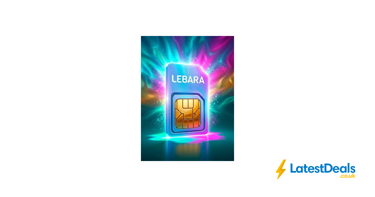 Lebara No Contract 5G Sim Only 10GB Data £2.20p/m First 9 Months at Lebara