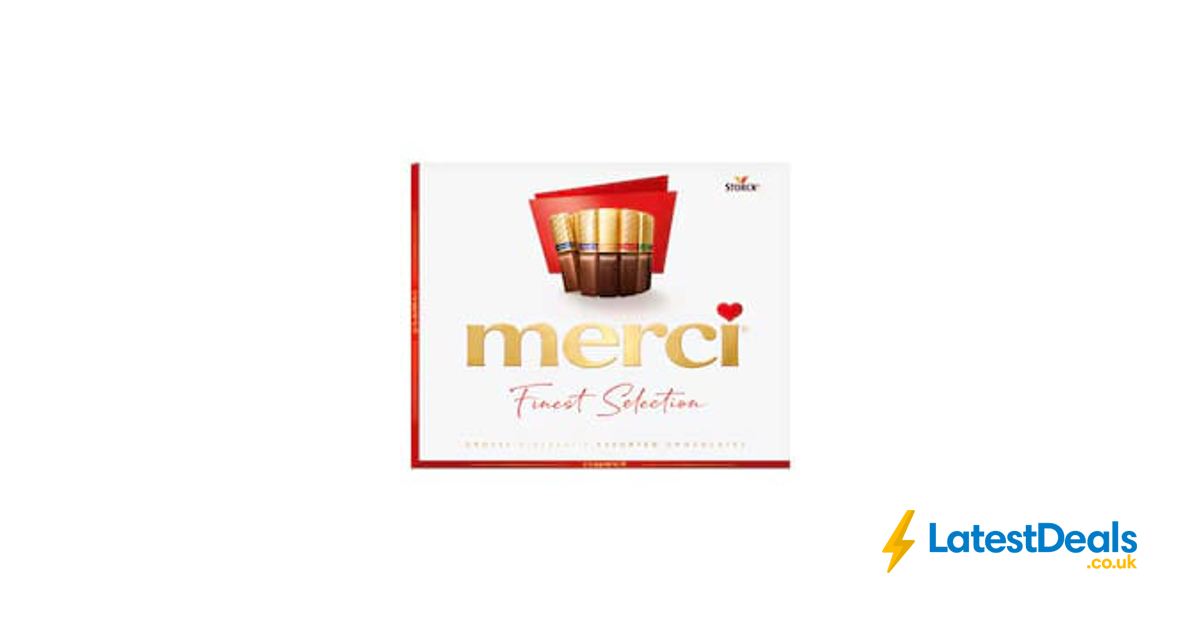 Merci Finest Collection 250G, £4 at Tesco