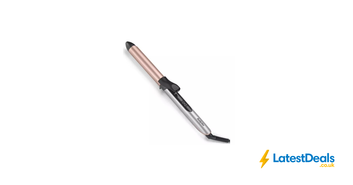 BaByliss Cosmos 25mm Curling Tong - Silver, £28 at Currys