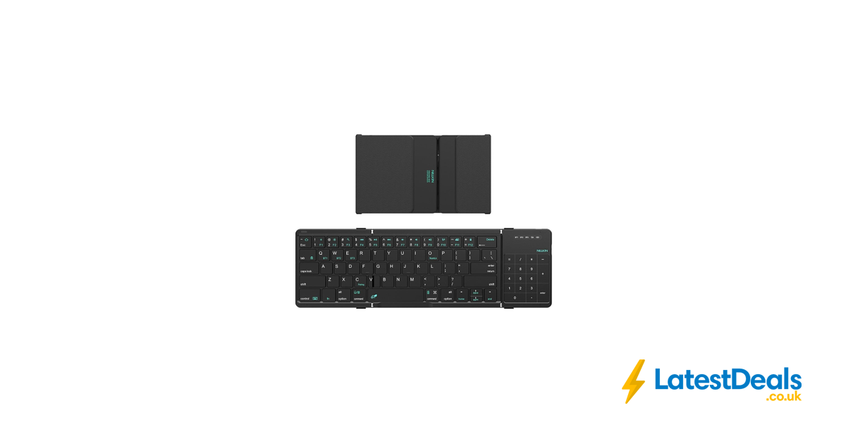 Nillkin Cube Pocket Foldable Bluetooth Keyboard with Touchpad, £49.99 ...